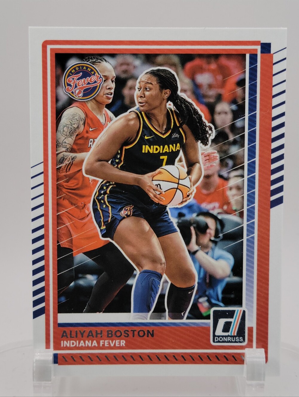 Aliyah Boston Indiana Fever 2025 Panini Donruss WNBA #1 Card